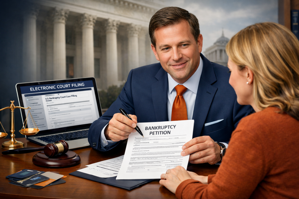 What Happens when a Bankruptcy Case is Filed