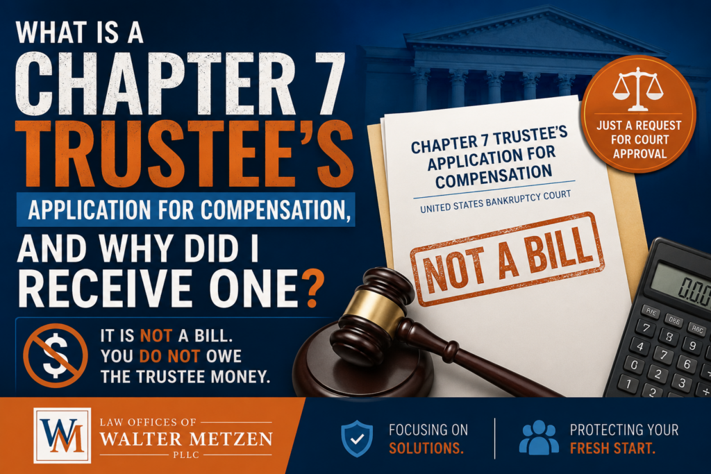 What is a Chapter 7 Trustee's Application for Compenation