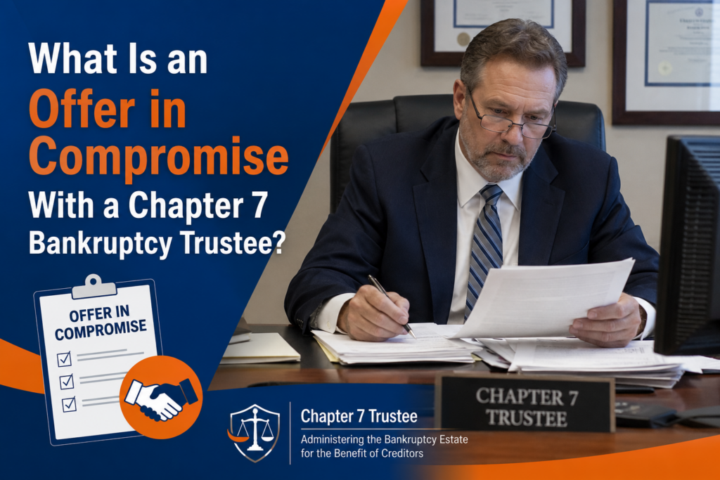 What is an Offer in Compromise with a Chapter 7 Bankruptcy Trustee